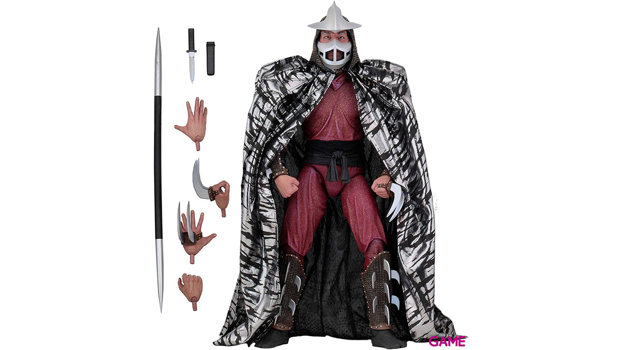 Figura articulada Shredder Tortugas Ninja 18cm-2