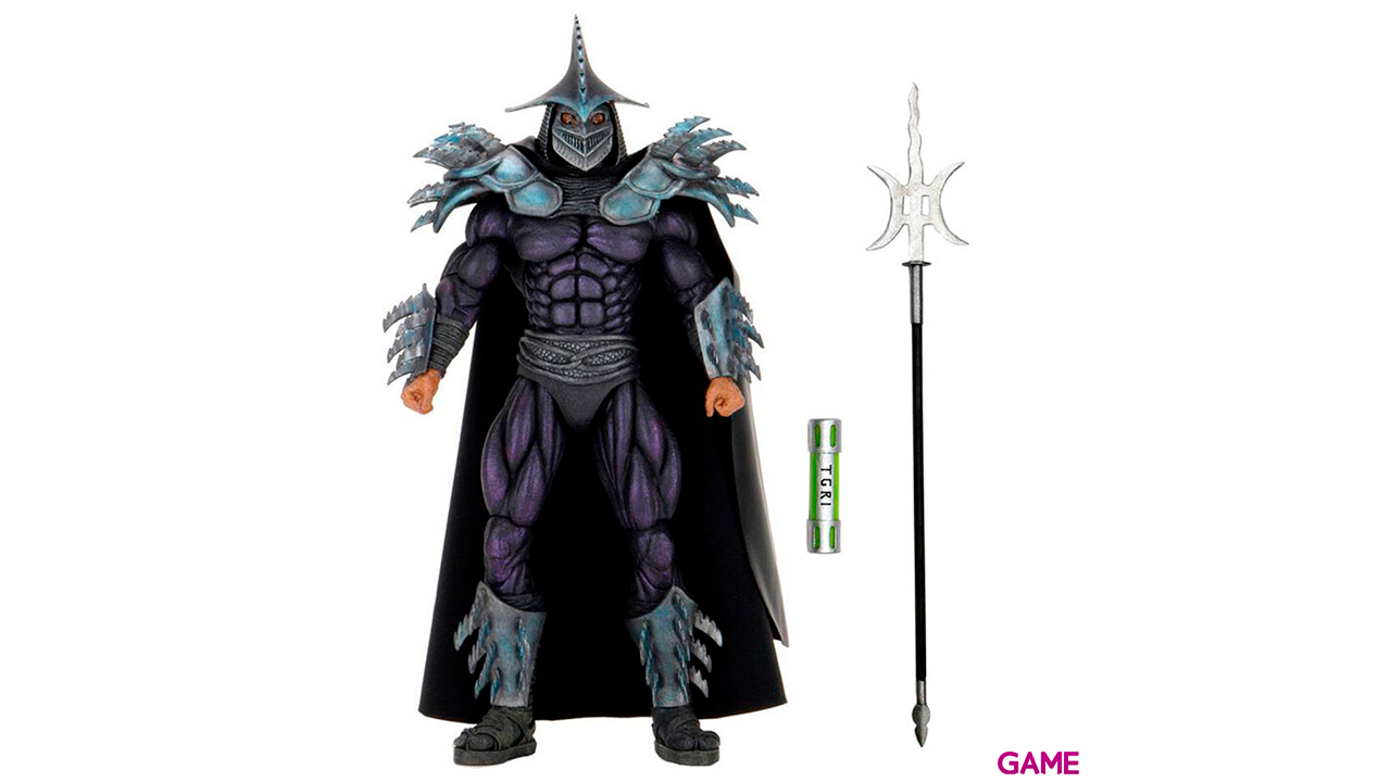 Figura Super Shredder Shadow Master Tortugas Ninja 20cm-0
