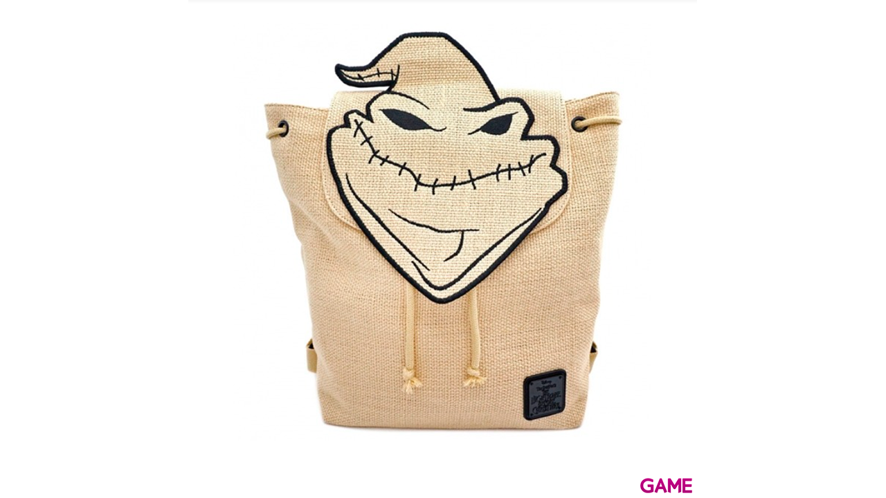 LoungeFly Oogie Boogie Burlap Pesadilla Antes de Navidad Disney 34cm - Mochila-0