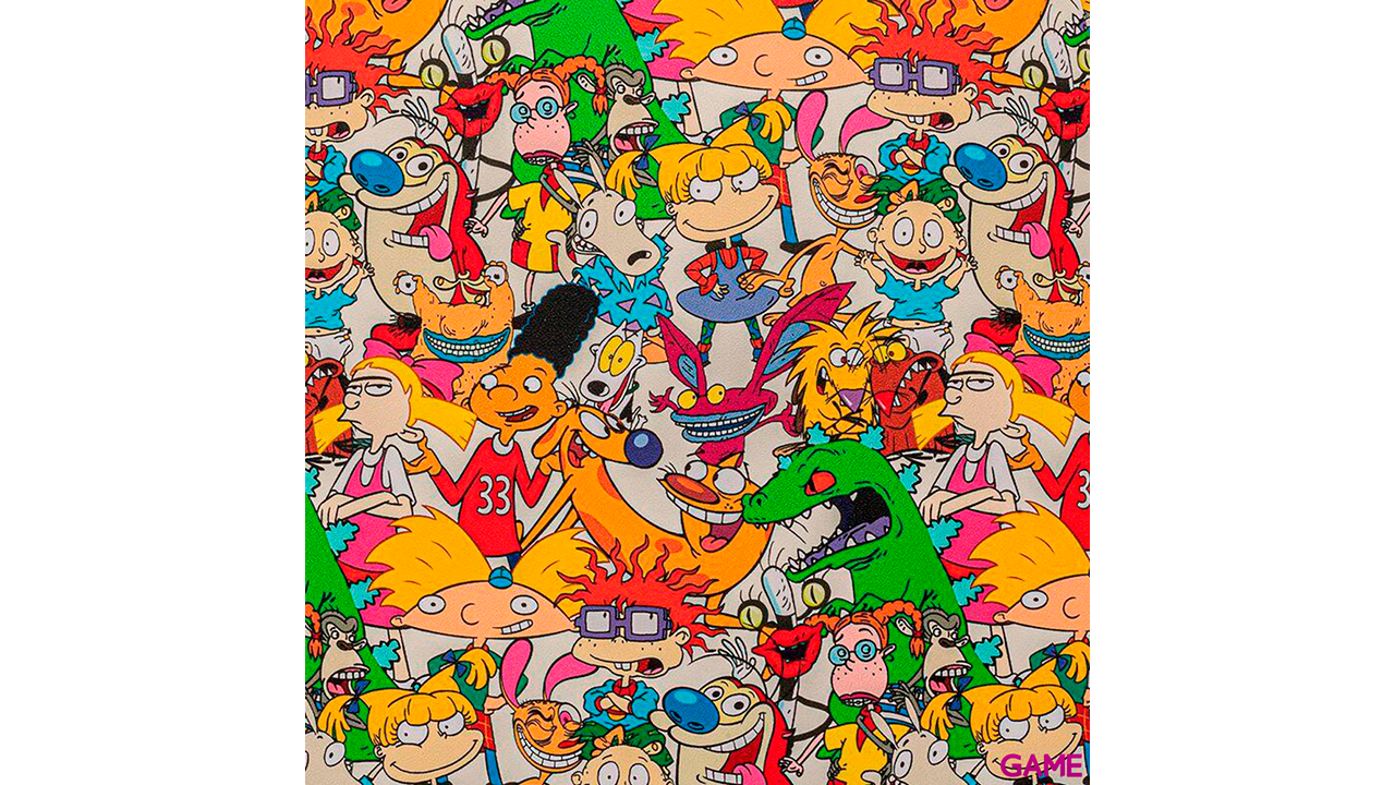 LoungeFly Nick Rewind Gang Nickelodeon 26cm - Mochila-4