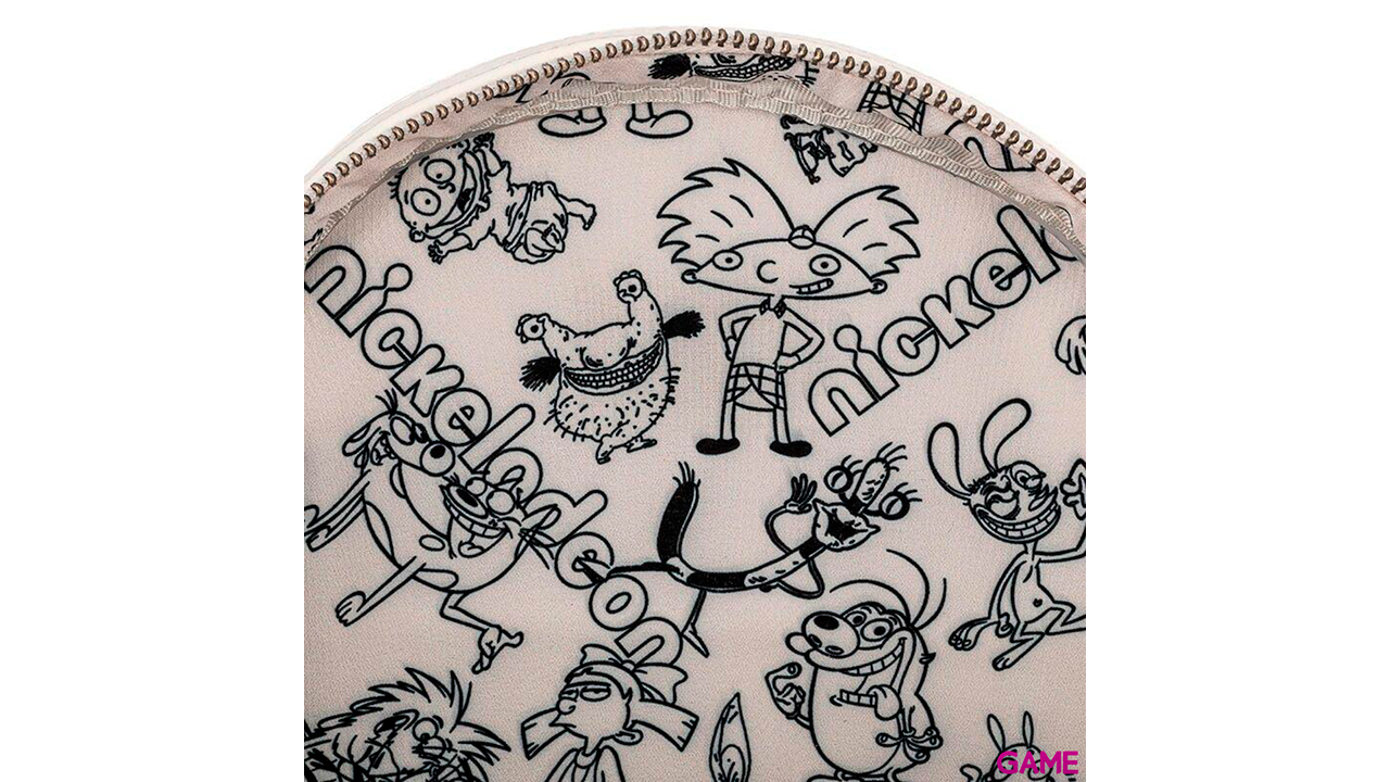 LoungeFly Nick Rewind Gang Nickelodeon 26cm - Mochila-5