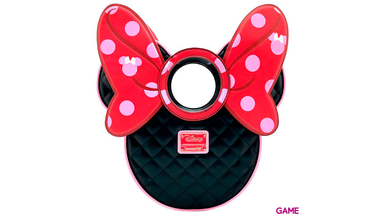 LoungeFly Pink Polka Dot Minnie Disney - Bolso-1