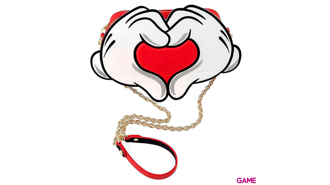 LoungeFly Mickey and Minnie Love Disney - Bandolera-0