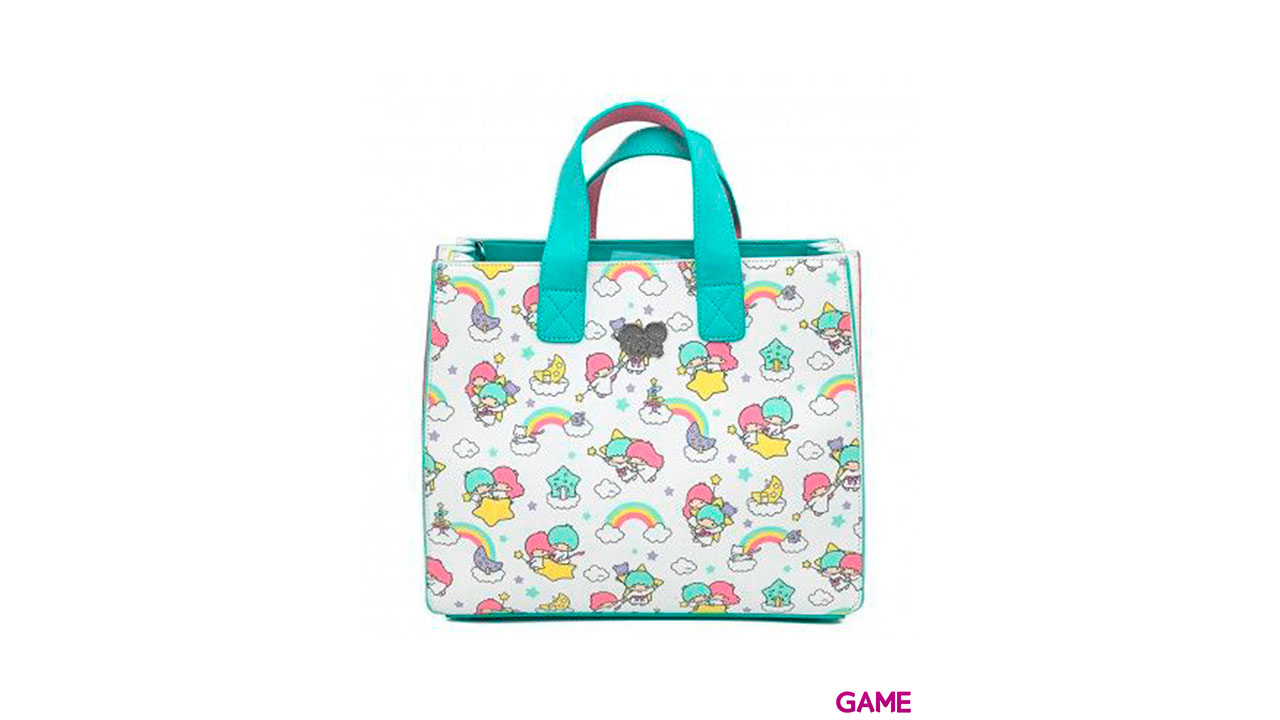 LoungeFly Little Twin Stars Rainbow Cloud Sanrio - Bolso-0