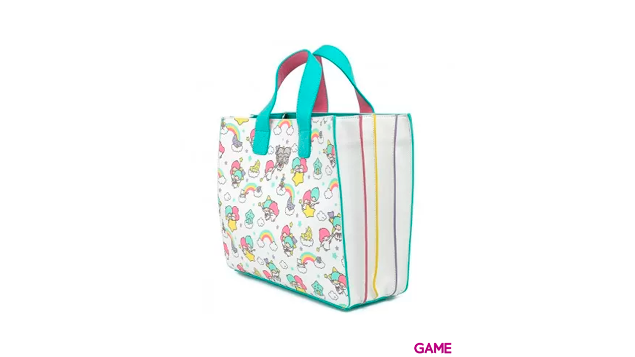 LoungeFly Little Twin Stars Rainbow Cloud Sanrio - Bolso-2