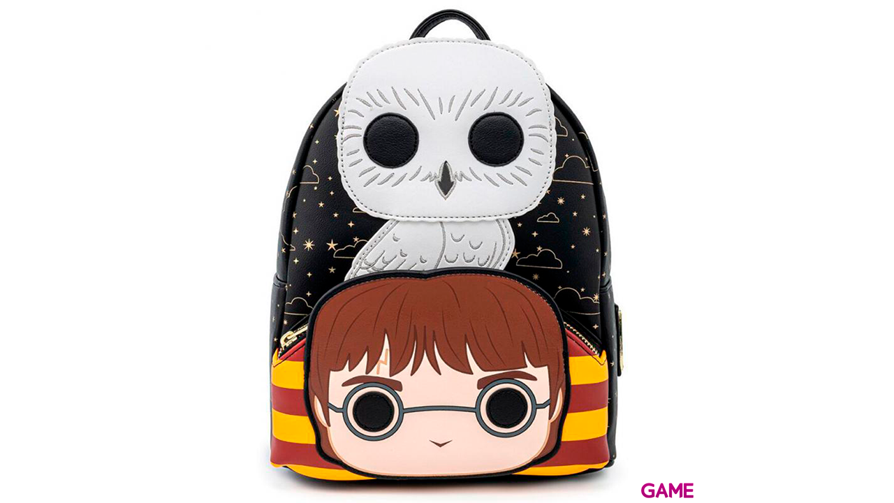 LoungeFly Hedwig Harry Potter 25cm - Mochila-0