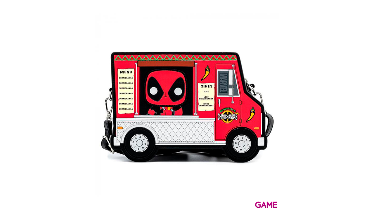 LoungeFly Food Truck Deadpool 30th Anniversary Marvel - Bolso-2