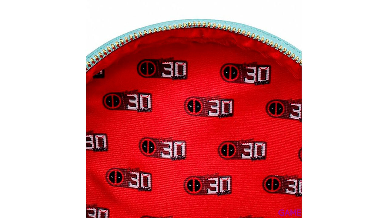 LoungeFly Unicorn Rainbow Deadpool 30th Anniversary Marvel 25cm - Mochila-2
