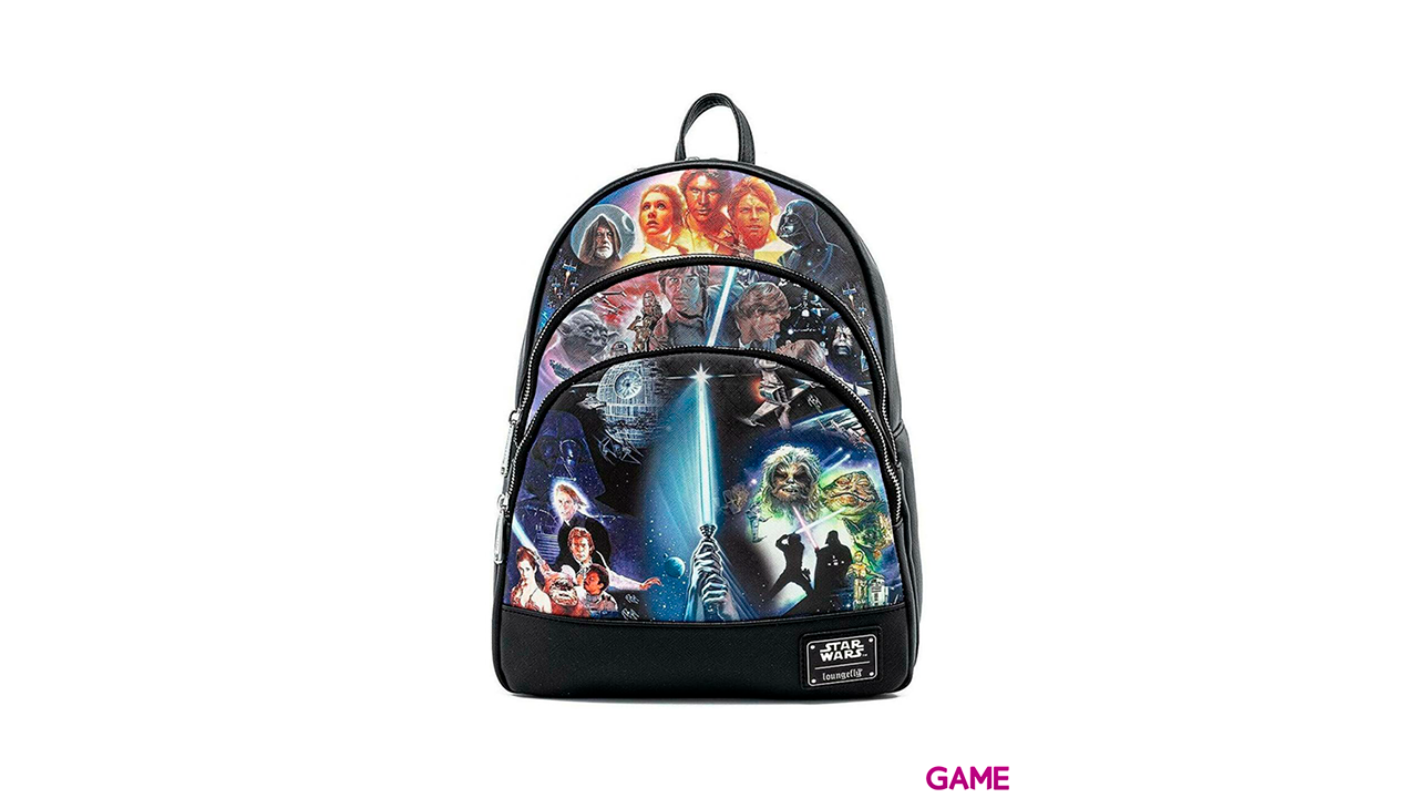LoungeFly May The Force Star Wars 34cm - Mochila-0