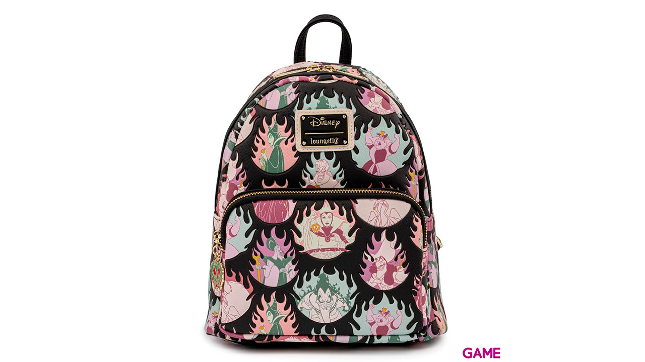 LoungeFly Llamas Villanas Disney 26cm - Mochila-0