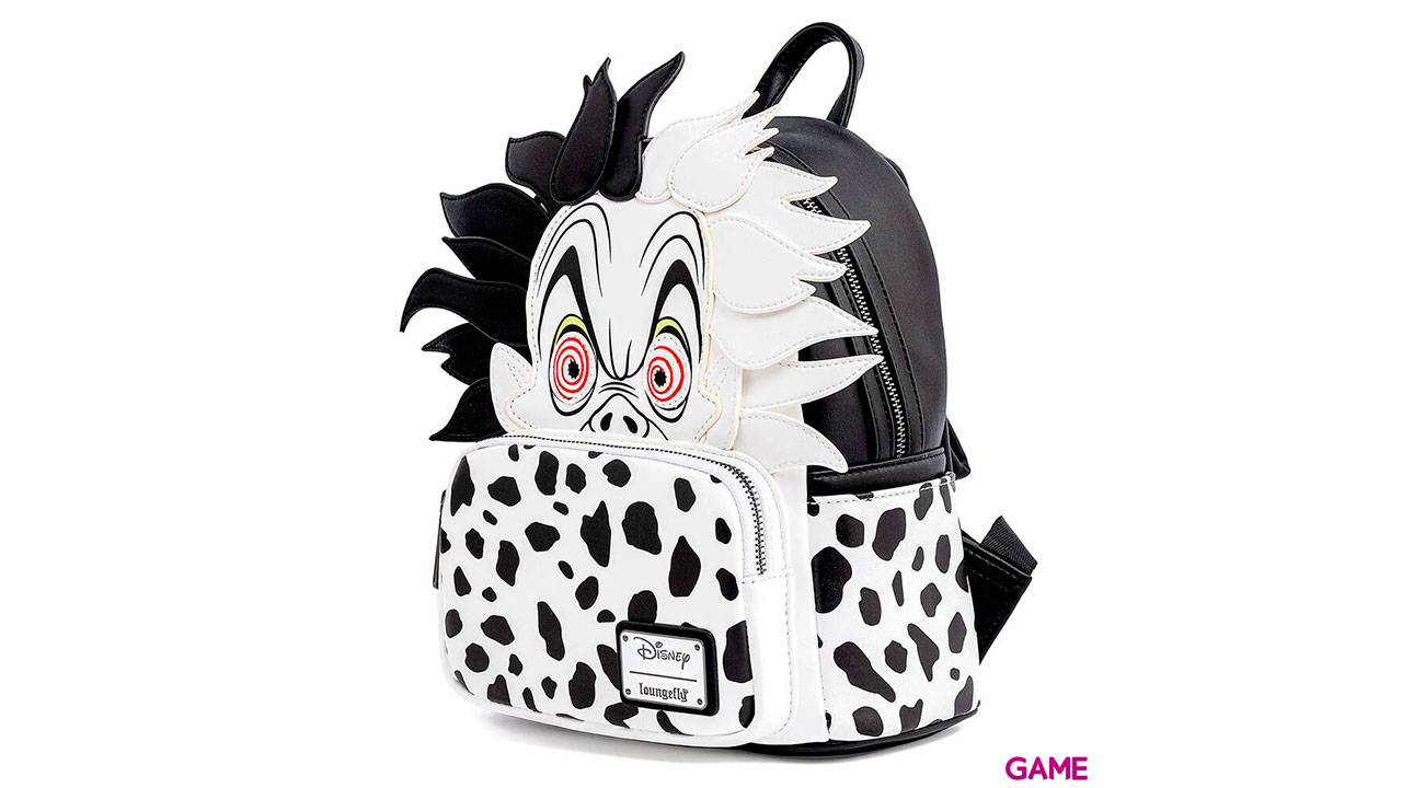 LoungeFly Cruella de Vil Villanas Disney 26cm - Mochila-1