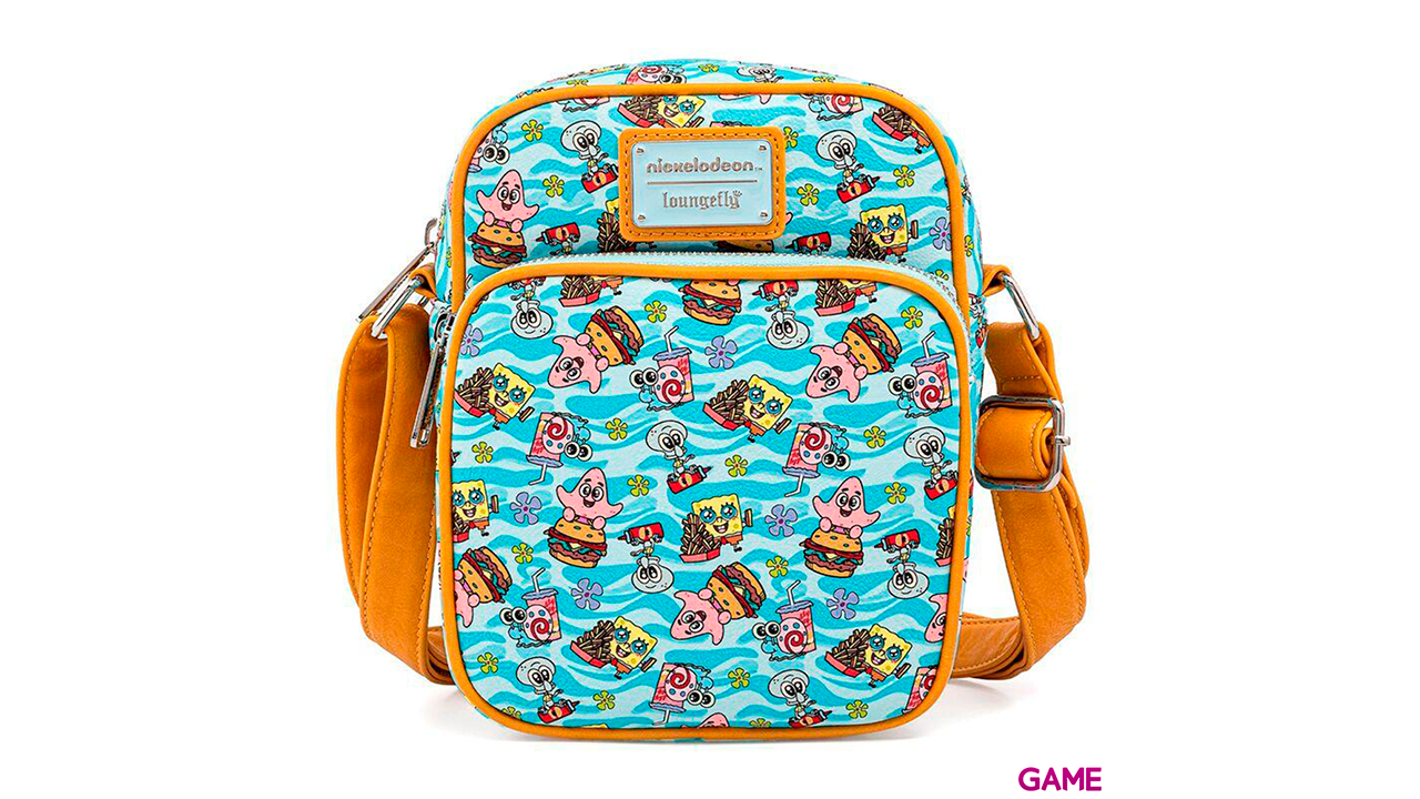 LoungeFly Squarepants Gang Bob Esponja - Bolso-0