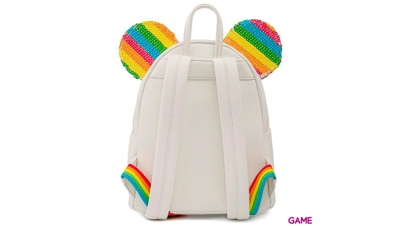 LoungeFly Rainbow Minnie Disney 26cm - Mochila-1