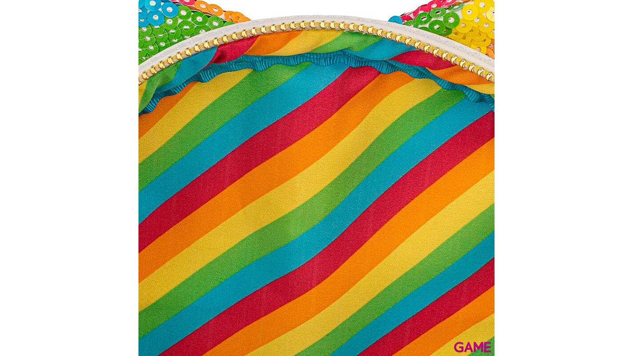 LoungeFly Rainbow Minnie Disney 26cm - Mochila-3