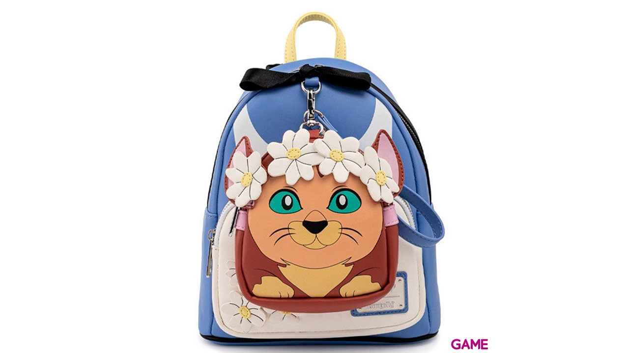 LoungeFly Alicia en el Pais de las Maravillas Disney 26cm - Mochila-2