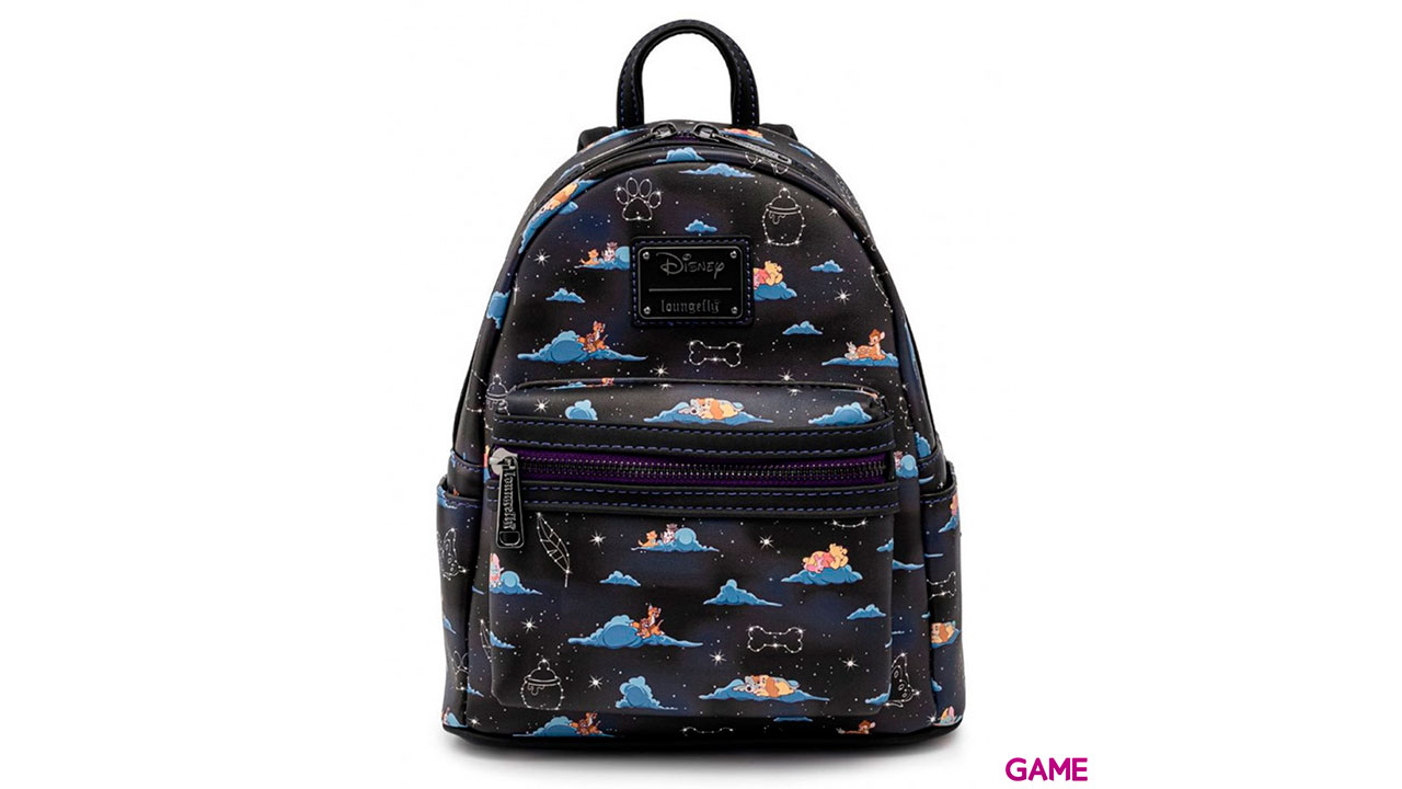 LoungeFly Classic Clouds Disney 26cm - Mochila-0