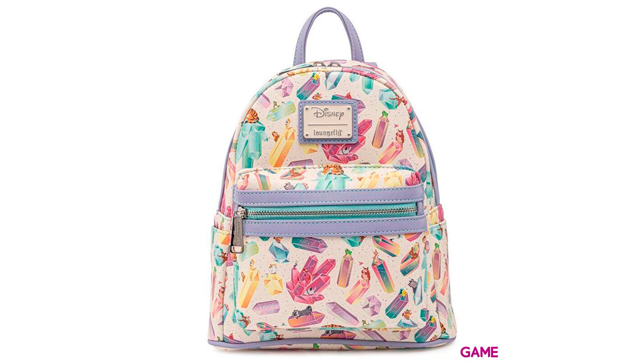 LoungeFly Crystal Sidekicks Disney 26cm - Mochila-0