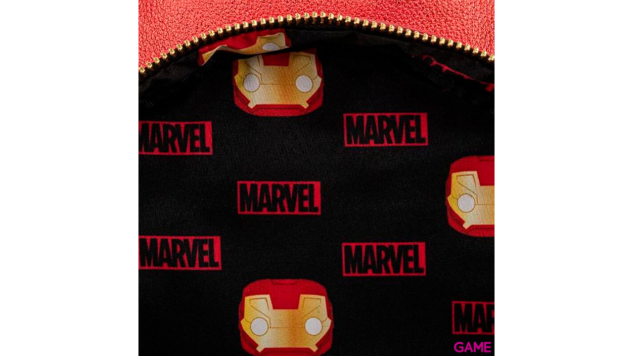 LoungeFly Iron Man Light-Up Marvel 26cm - Mochila-4
