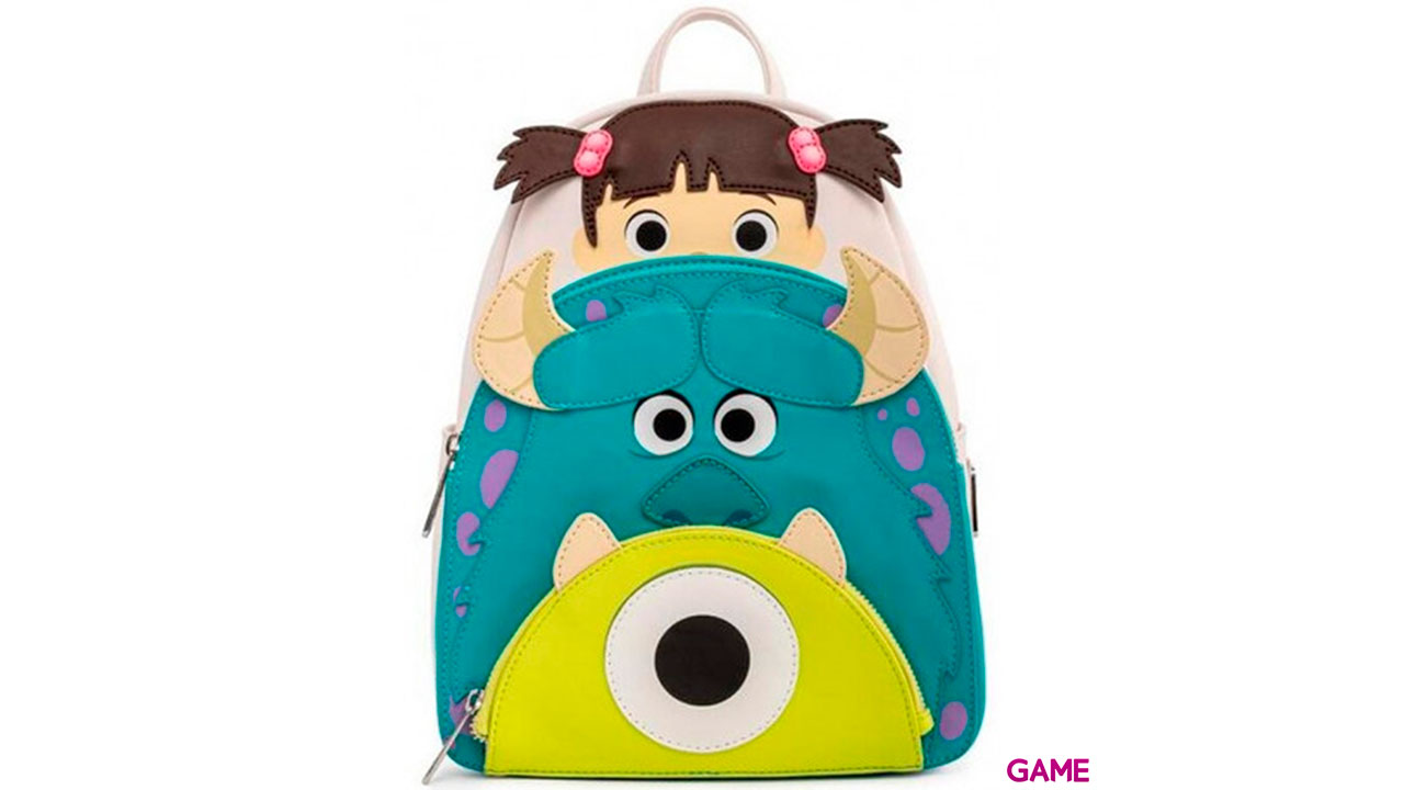 LoungeFly Boo Mikey Sully Monstruos SA Disney Pixar 26cm - Mochila-2