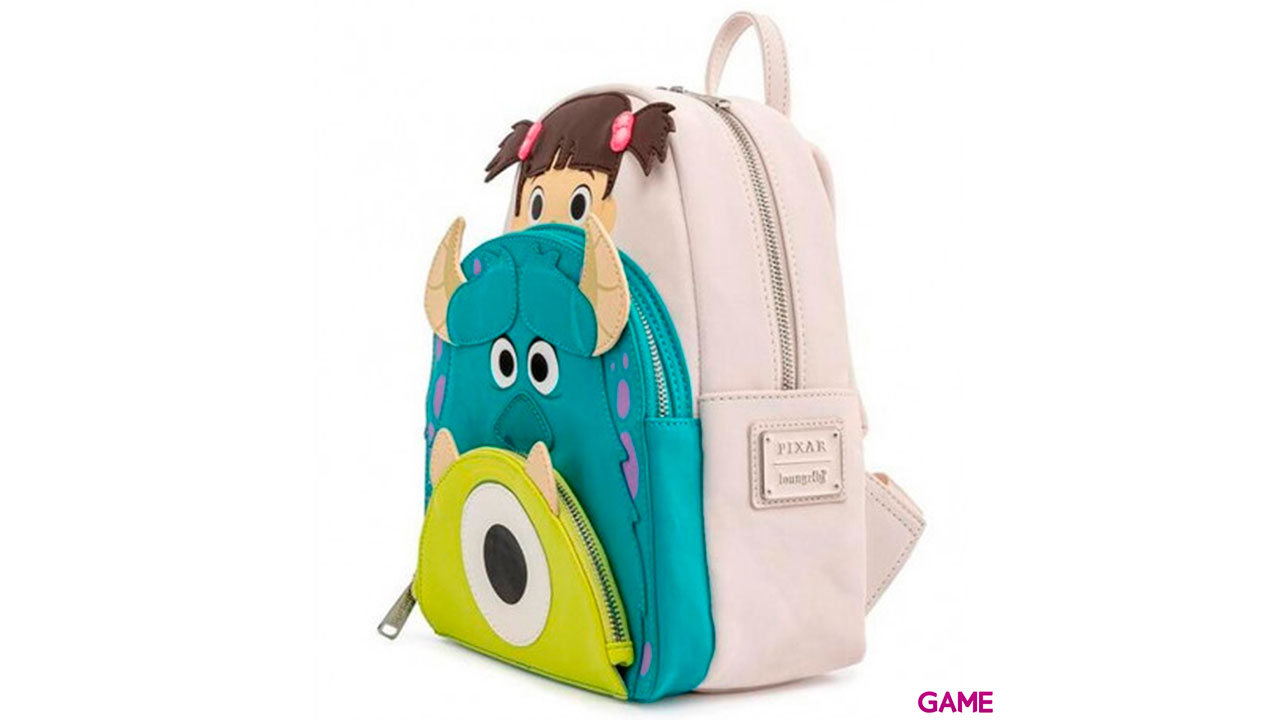 LoungeFly Boo Mikey Sully Monstruos SA Disney Pixar 26cm - Mochila-3