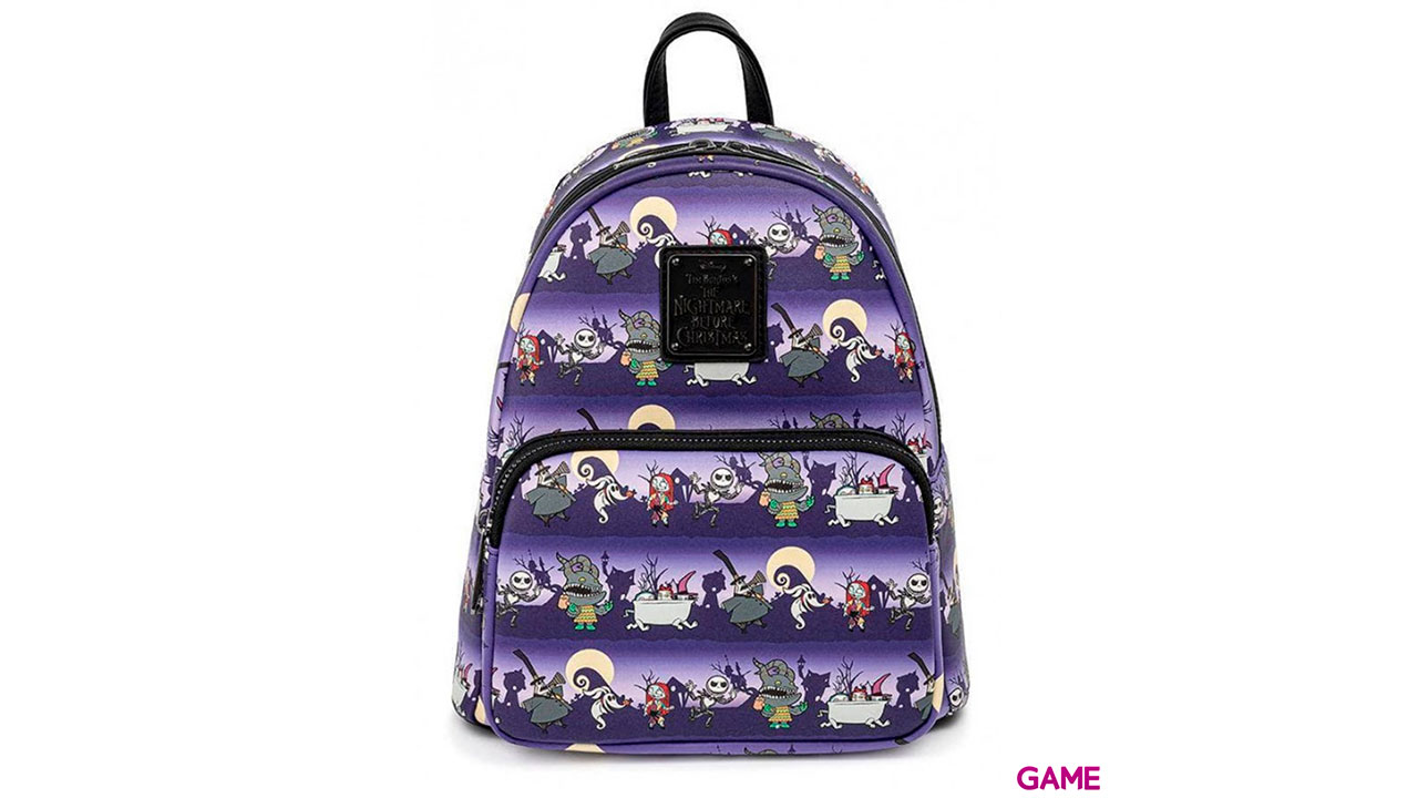 LoungeFly Halloween Line Pesadilla antes de navidad Disney 26cm - Mochila-0