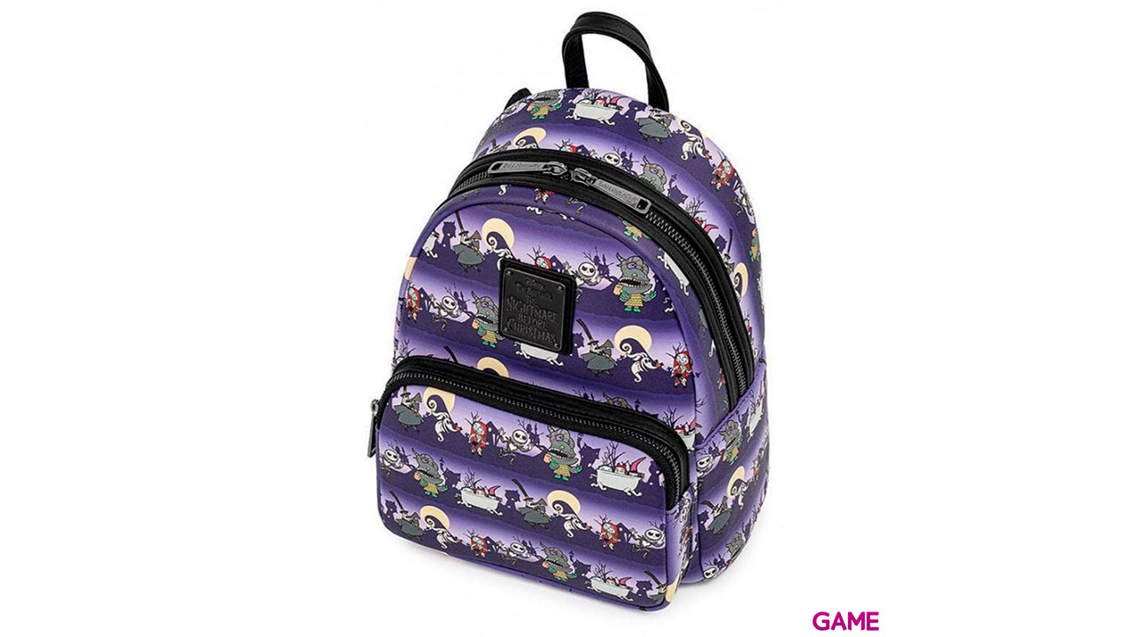 LoungeFly Halloween Line Pesadilla antes de navidad Disney 26cm - Mochila-1