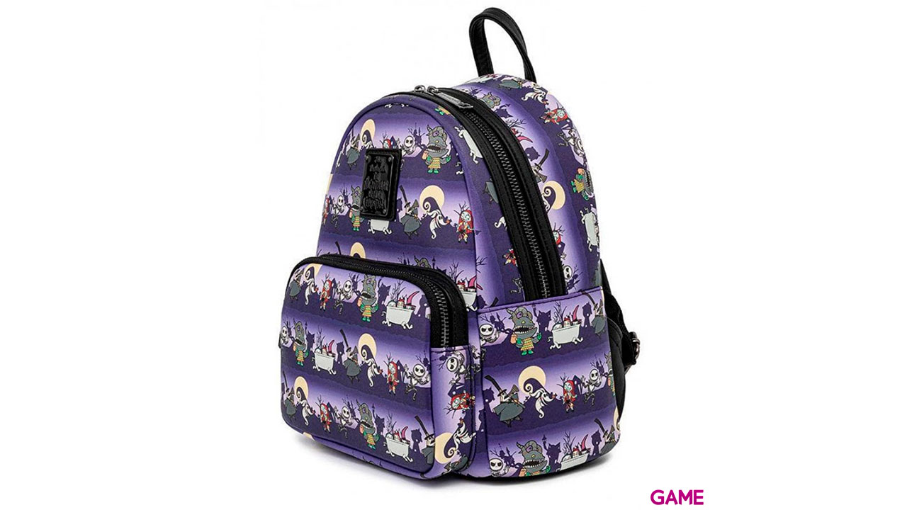 LoungeFly Halloween Line Pesadilla antes de navidad Disney 26cm - Mochila-2