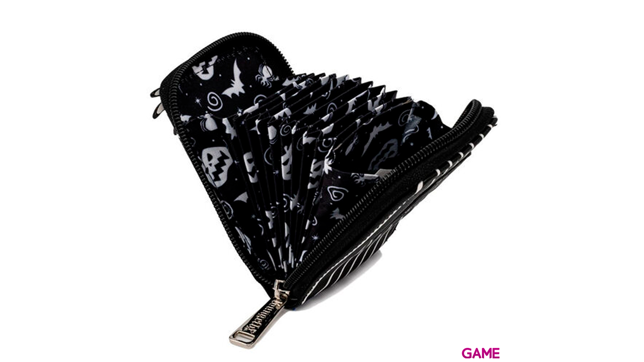 LoungeFly Jack Skellington Pesadilla Antes de Navidad Disney - Tarjetero-1