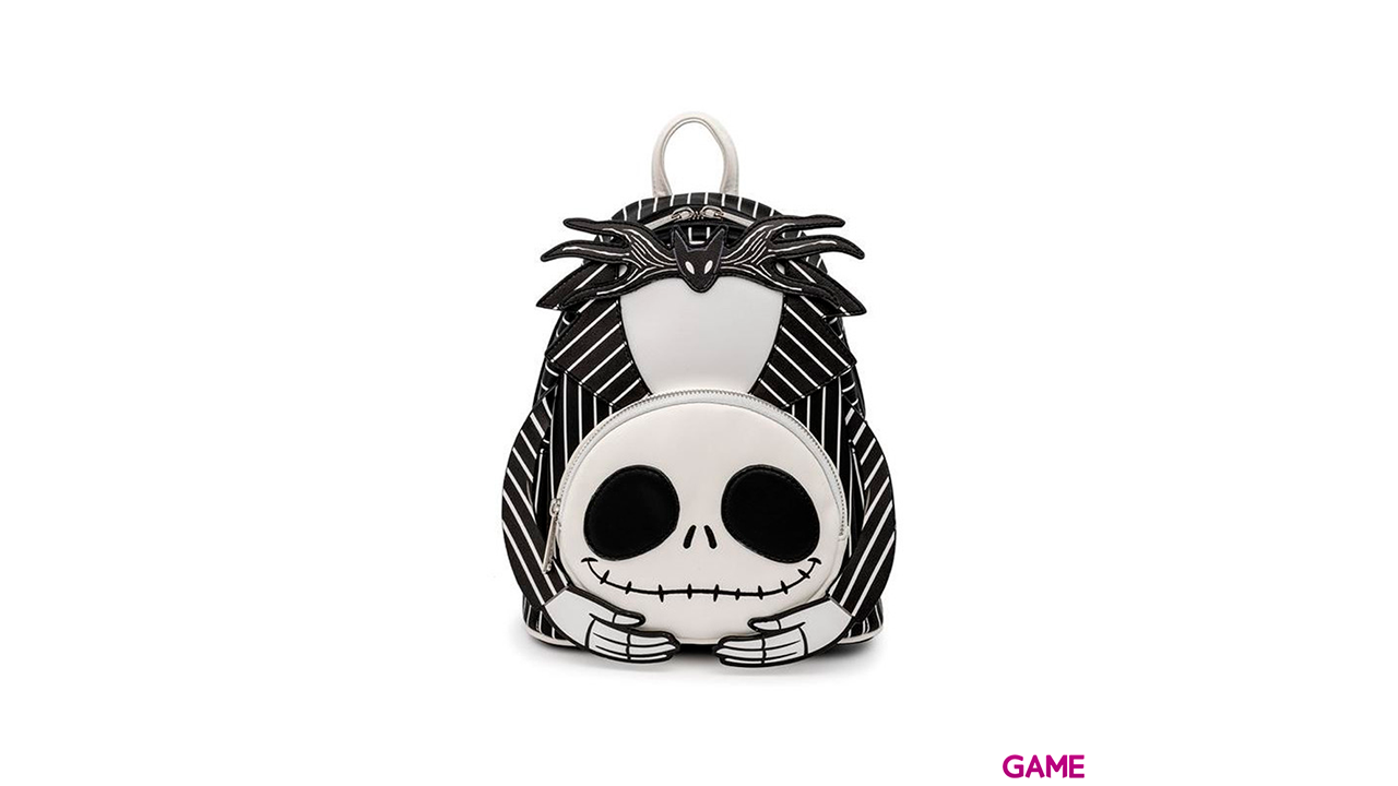 LoungeFly Jack Skellington Pesadilla Antes de Navidad Disney 26cm - Mochila-0