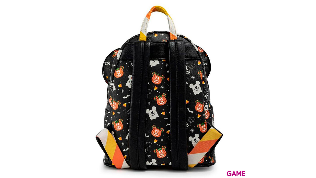 Set Mochila Diadema orejas Spooky Halloween Mickey and Minnie Disney Loungefly 27cm-4