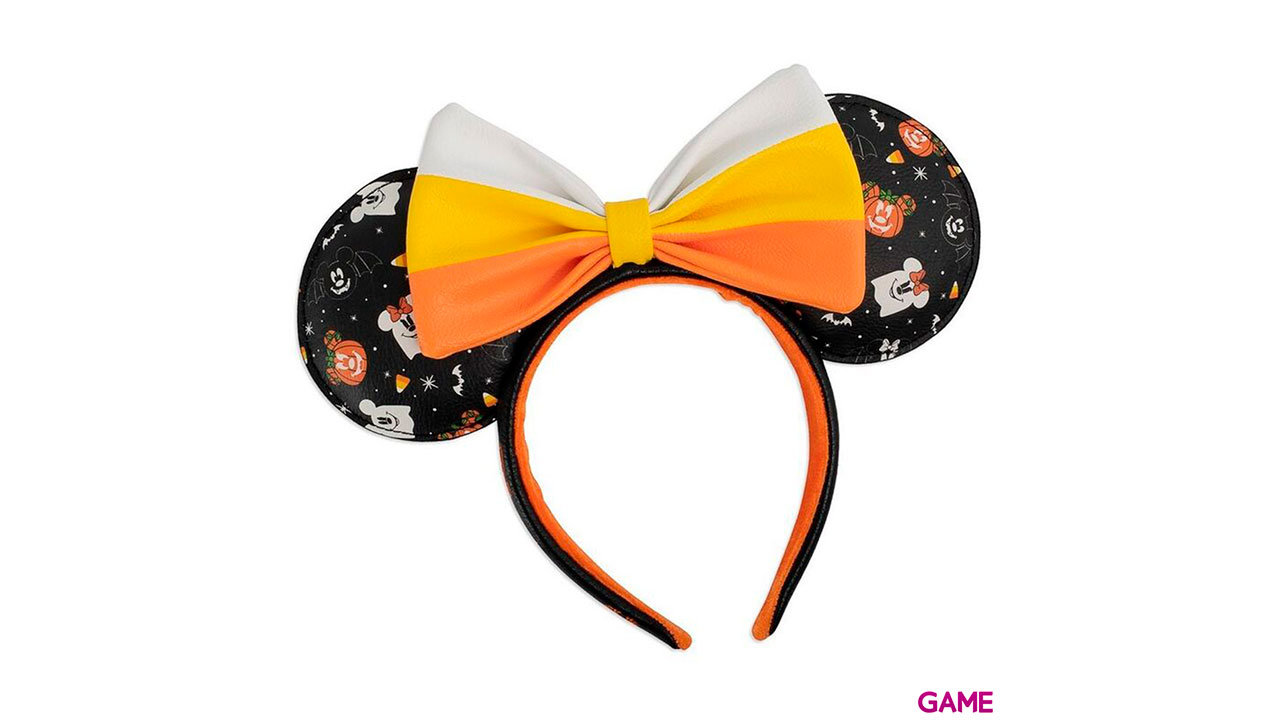 Set Mochila Diadema orejas Spooky Halloween Mickey and Minnie Disney Loungefly 27cm-5