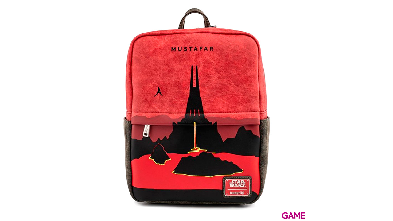 LoungeFly Mustafar Star Wars 30cm - Mochila-0