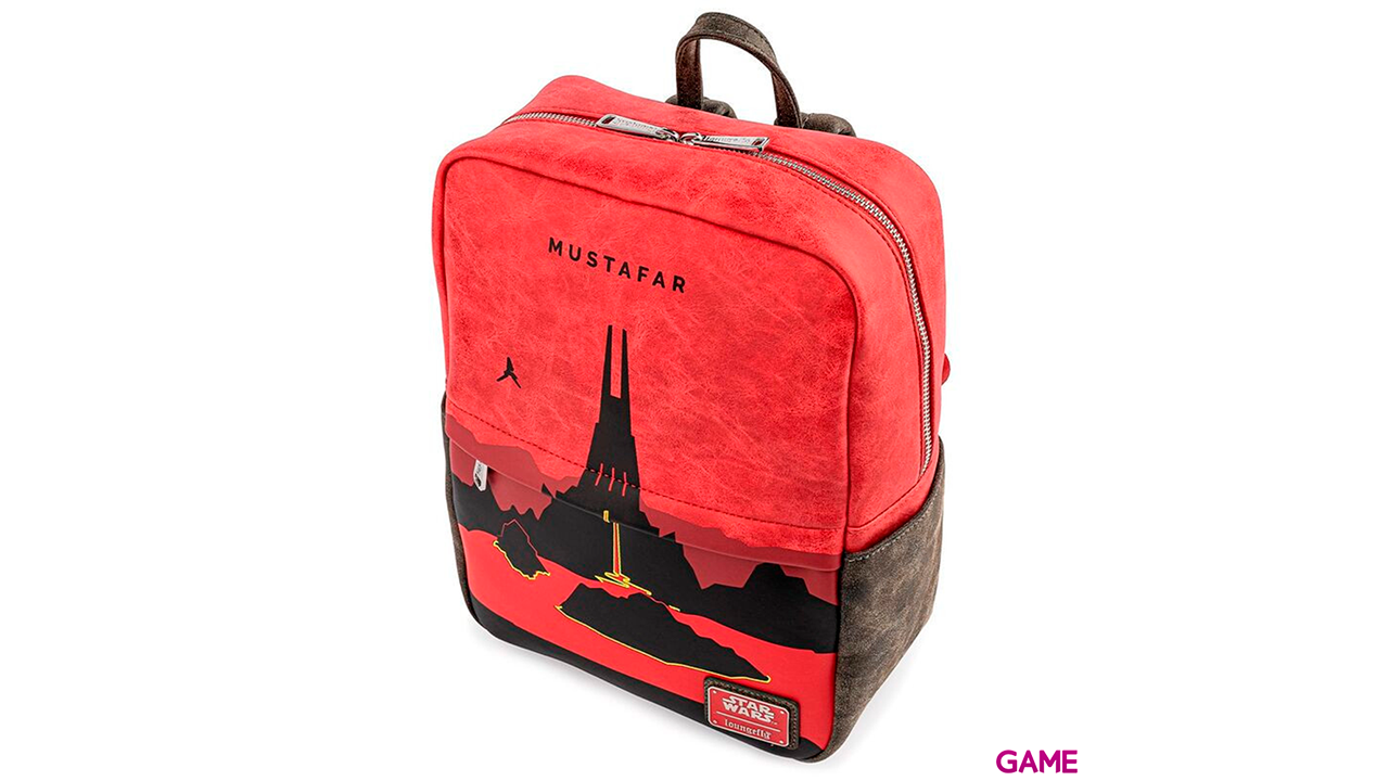 LoungeFly Mustafar Star Wars 30cm - Mochila-3