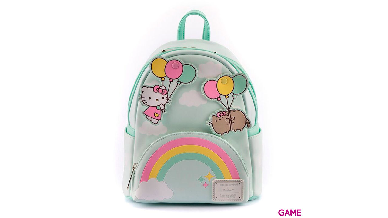 LoungeFly Pusheen And Hello Kitty Globos 26cm - Mochila-0