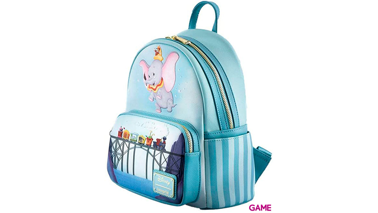 LoungeFly Dumbo 80 Aniversario Disney 26cm - Mochila-1