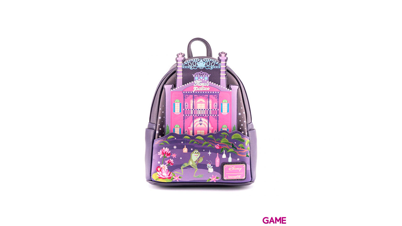 LoungeFly The Frog Tiana Princess Palace Disney 26cm - Mochila-0