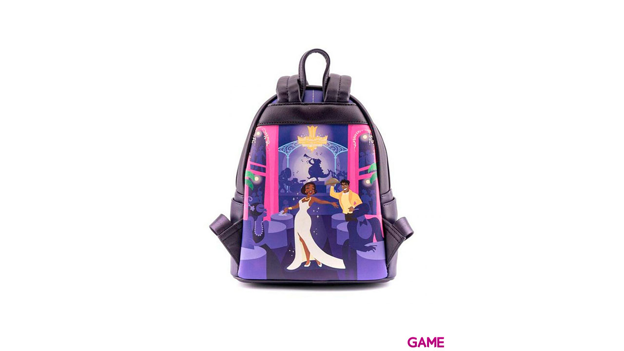 LoungeFly The Frog Tiana Princess Palace Disney 26cm - Mochila-3