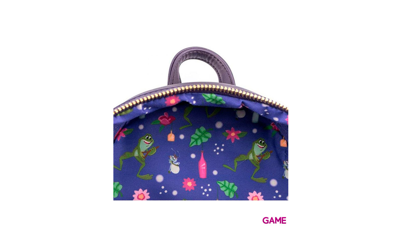 LoungeFly The Frog Tiana Princess Palace Disney 26cm - Mochila-4