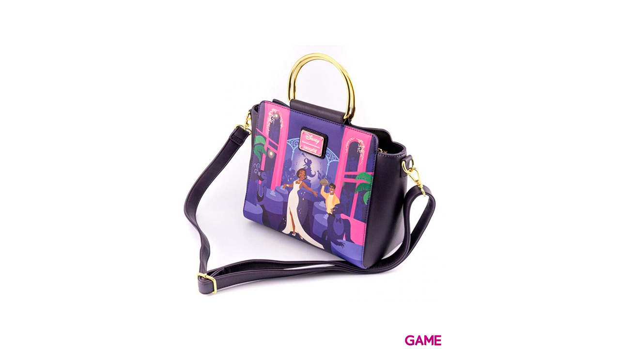 LoungeFly The Frog Tiana Princess Palace Disney - Bolso-2