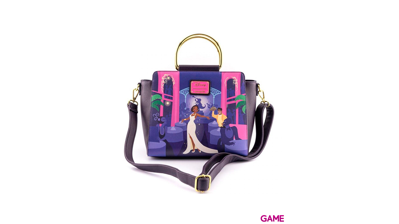LoungeFly The Frog Tiana Princess Palace Disney - Bolso-4