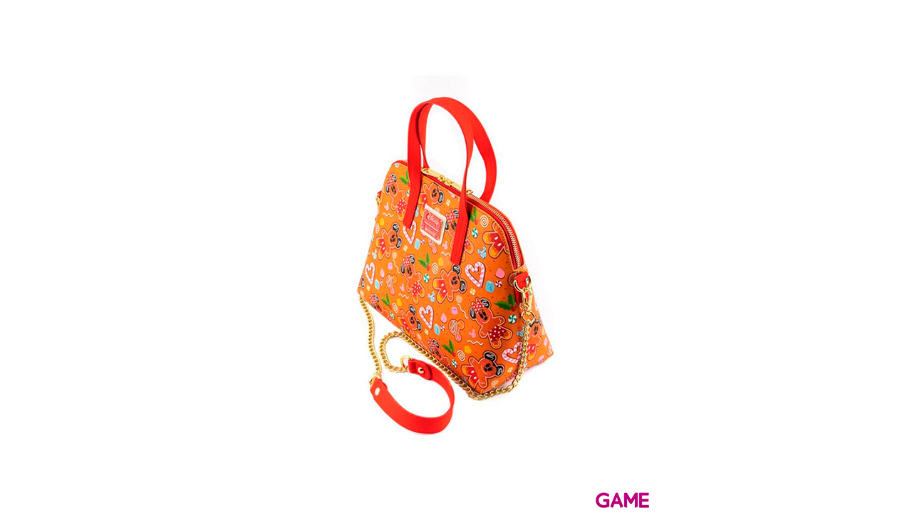 LoungeFly Mickey Minnie Gingerbread Disney - Bolso-2