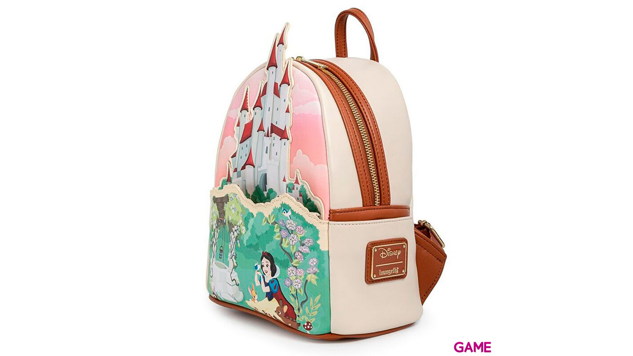 LoungeFly Castillo Blancanieves Disney 26cm - Mochila-1