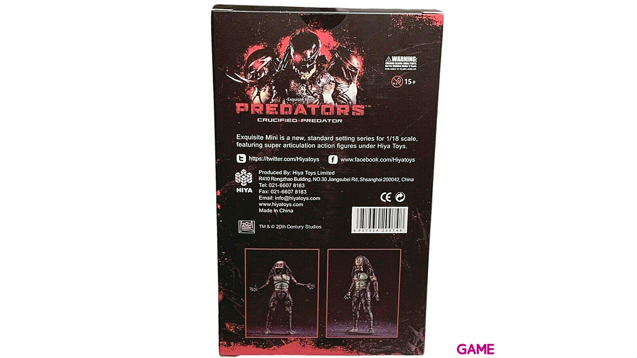 Figura Crucified Predator Previews Predators 11cm-3