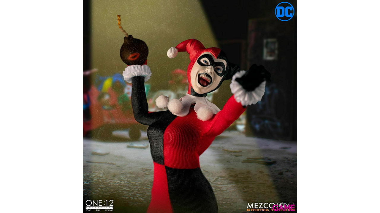 Figura articulada Harley Quinn The One 12 Collective Deluxe DC Comics 16cm-1