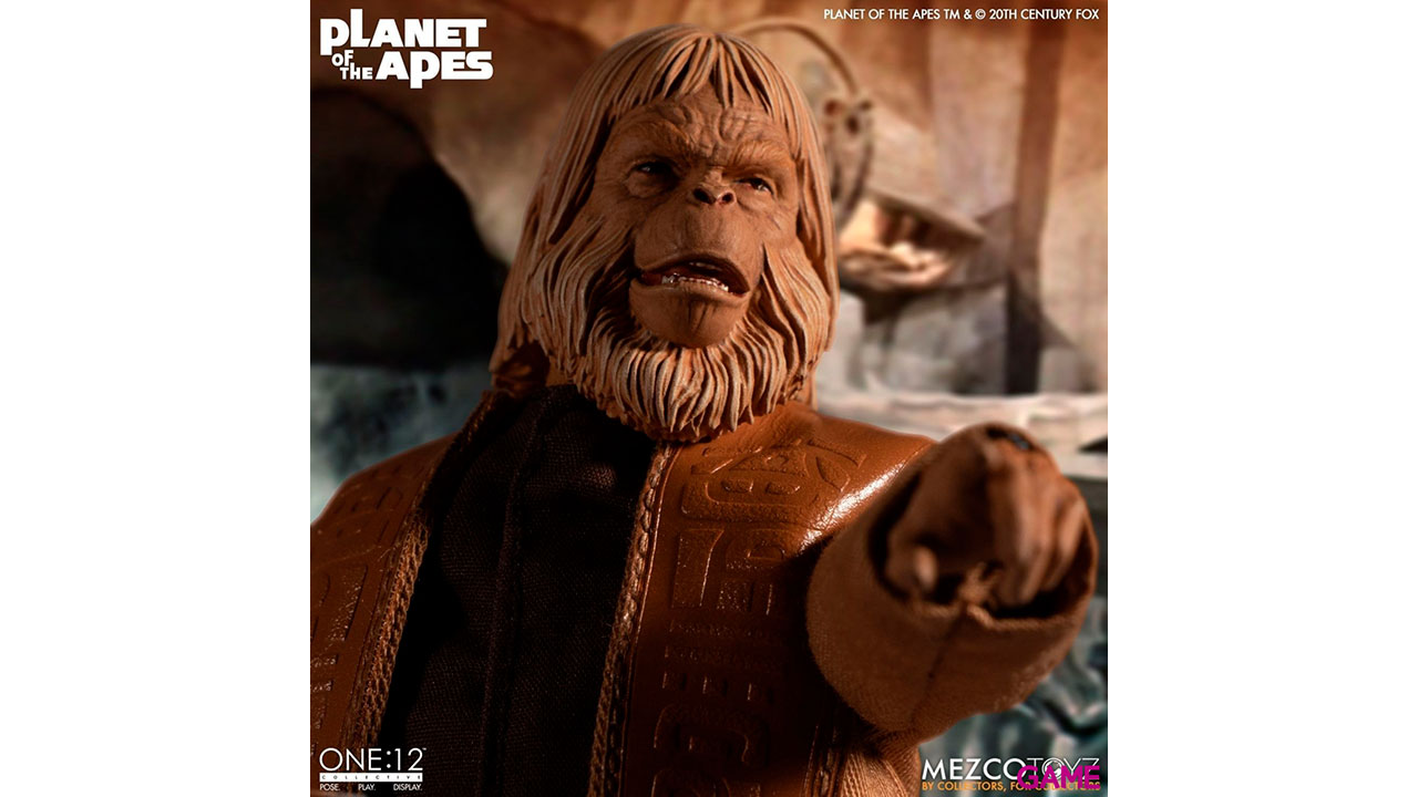 Figura articulada Dr Zaius El Planeta de los Simios 16cm-0
