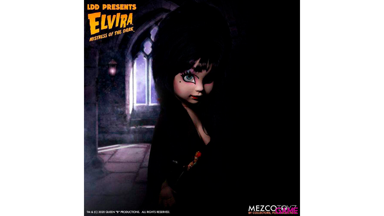 Figura Elvira Elvira Mistress of the Dark Living Dead Dolls 25cm-2