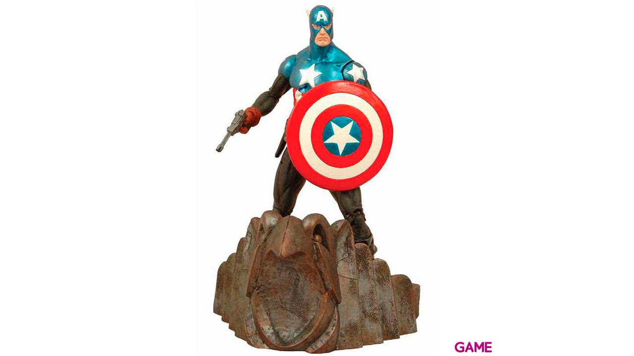Figura Marvel: Capitan America  18 cm-0