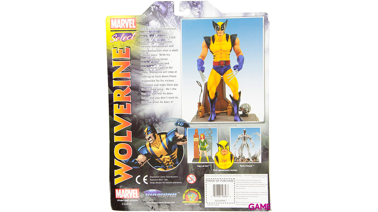 Figura Marvel Lobezno de 18 cm-1
