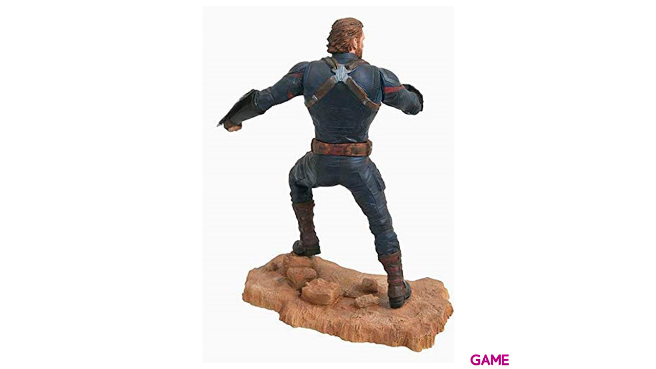 Estatua Capitan America Vengadores Avengers 3 Marvel 23cm-2