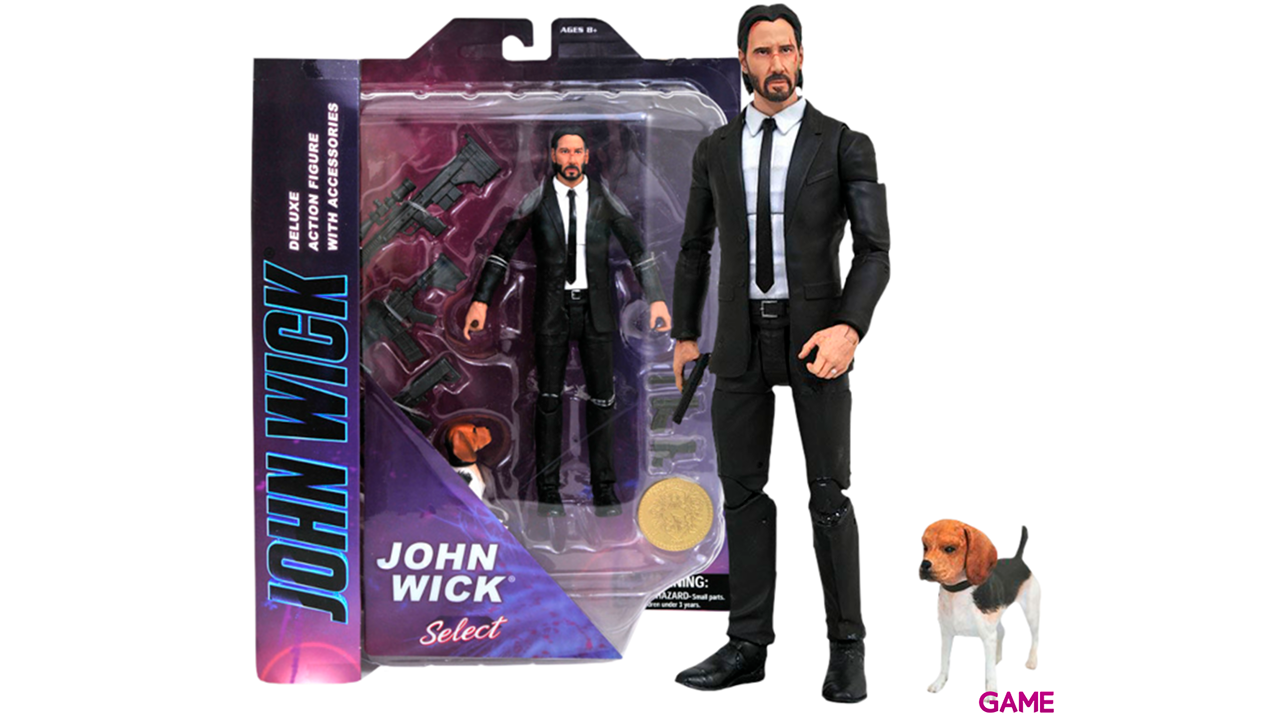Diamond Select John Wick 18cm - Figura Accion-0